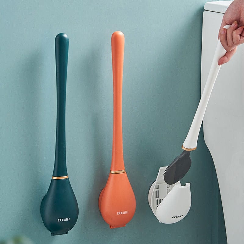 Soft Grip Silicone Toilet Brush