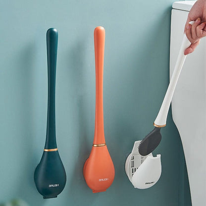 Soft Grip Silicone Toilet Brush