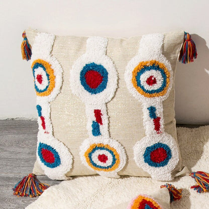 Colorful Bohemian Throw Pillow - Halri