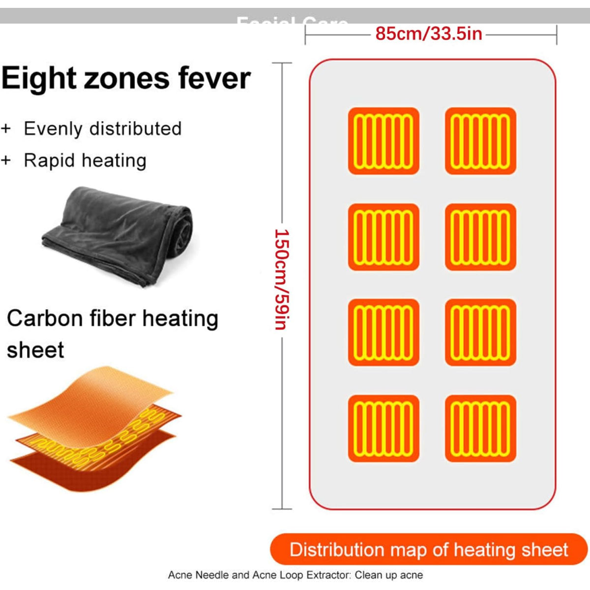 Cozy Rechargeable Heated Wrap Blanket
