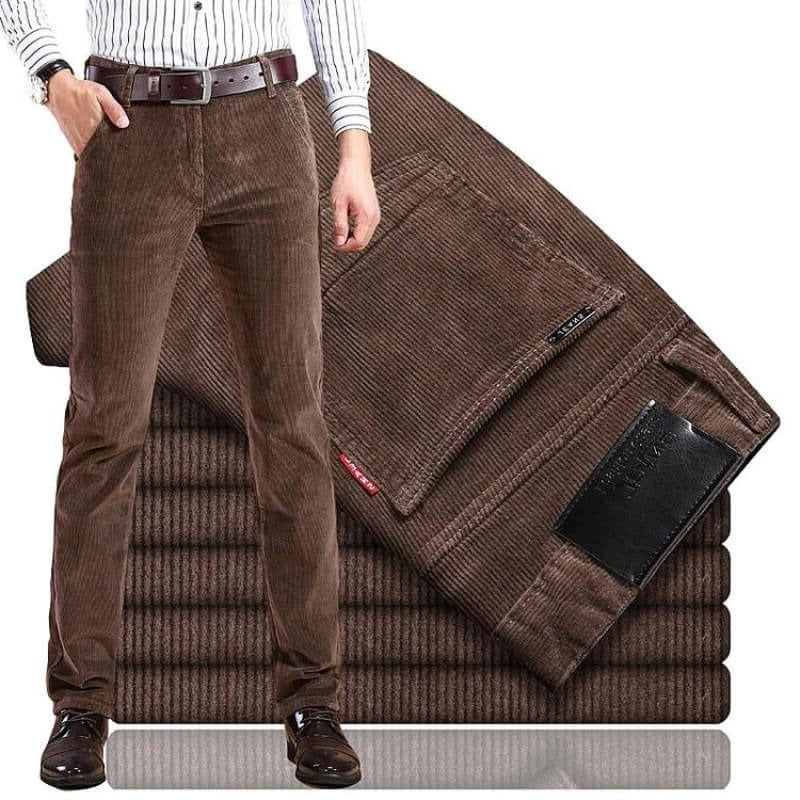 Classic Straight Fit Cotton Pants