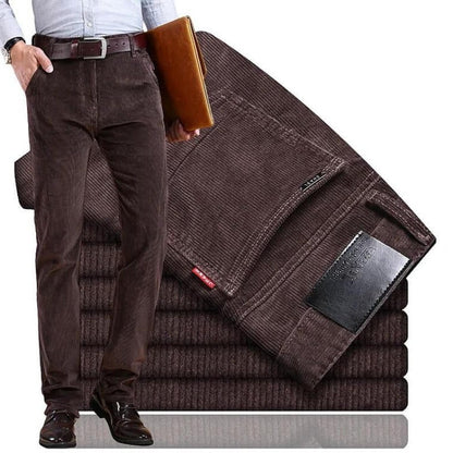 Classic Straight Fit Cotton Pants
