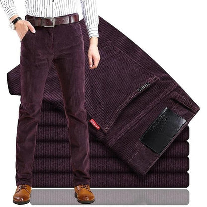 Classic Straight Fit Cotton Pants