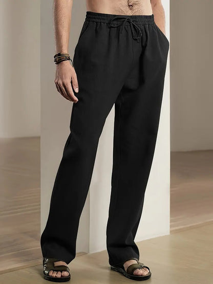 Relaxed Fit Summer Pants For Men