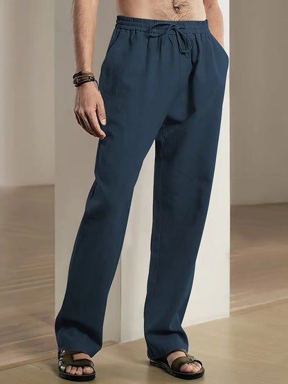 Relaxed Fit Summer Pants For Men