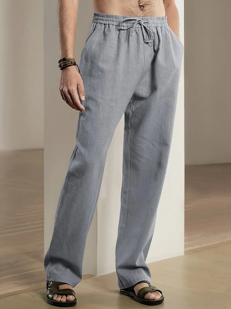 Relaxed Fit Summer Pants For Men