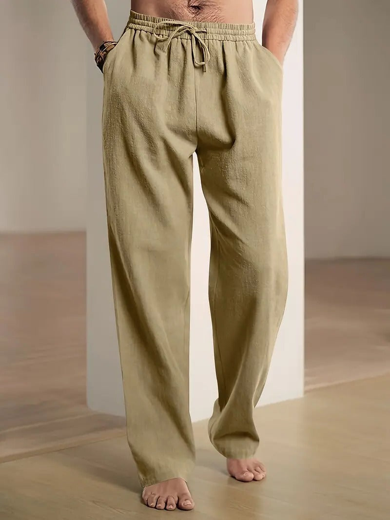 Relaxed Fit Summer Pants For Men