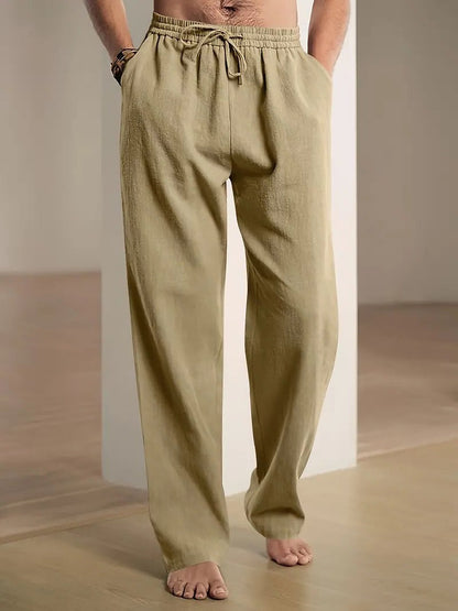 Relaxed Fit Summer Pants For Men