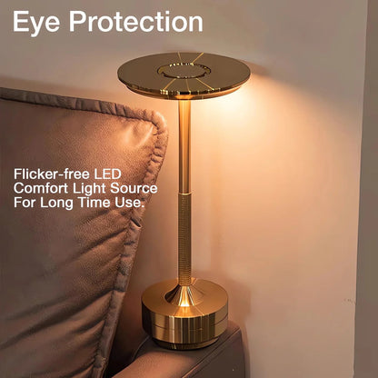Wireless Desk Lamp with Sensor and Sleek Scandinavian Style