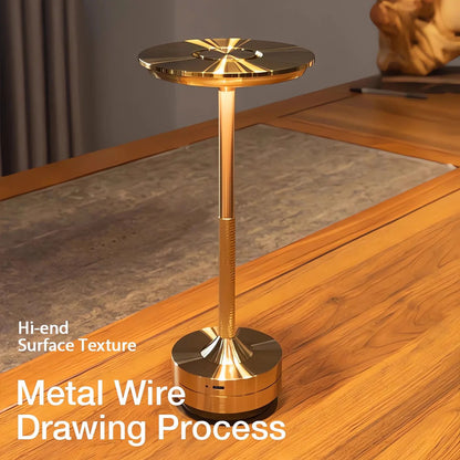 Wireless Desk Lamp with Sensor and Sleek Scandinavian Style