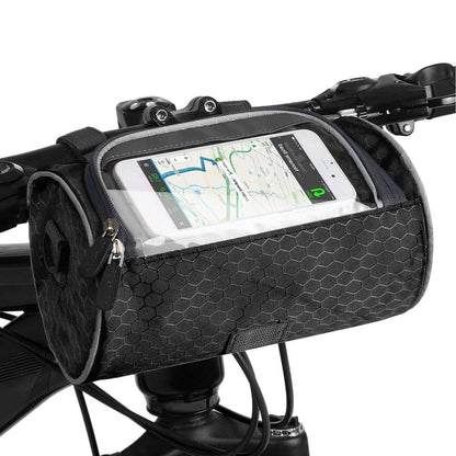 Sacoche de vélo étanche avec poche pour téléphone