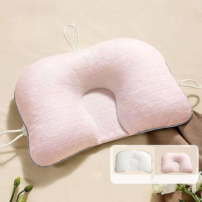 Oreiller doux pour bébé avec soutien en mousse à mémoire de forme