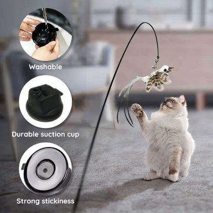 Interactive Feather Toy Kit for Cats