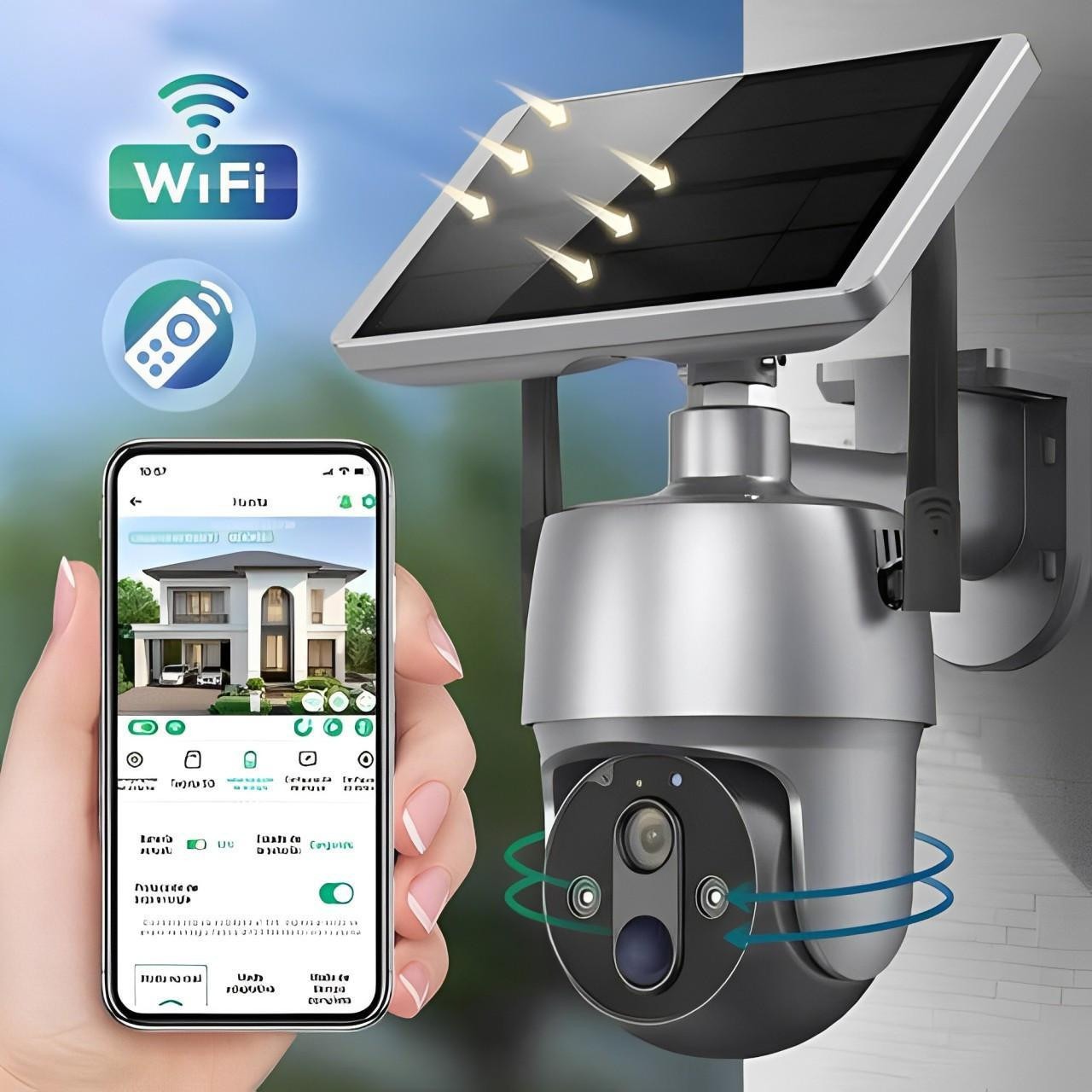 Wireless Outdoor Security Camera System - Halri