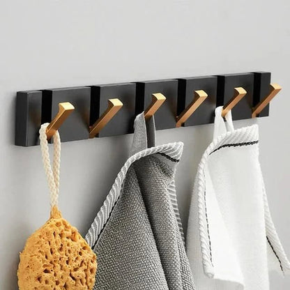 Crochets muraux pliables modernes en métal