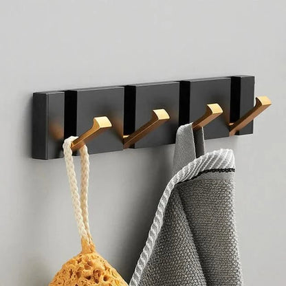 Crochets muraux pliables modernes en métal