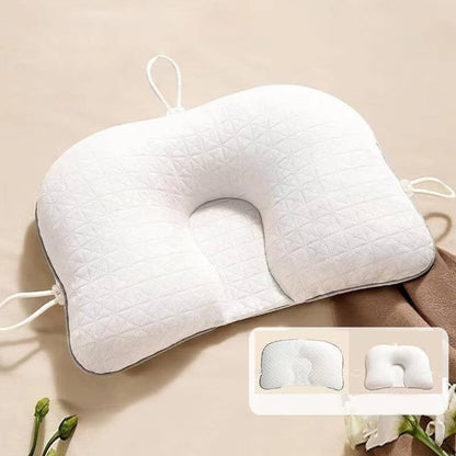 Oreiller doux pour bébé avec soutien en mousse à mémoire de forme