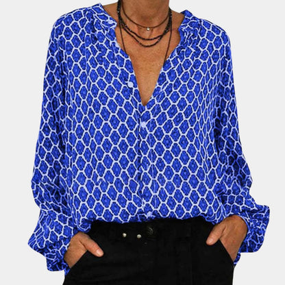 Relaxed Fit Women's Blouse