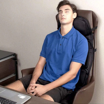 Relaxing Heated Massage Seat Cushion with 8 Settings