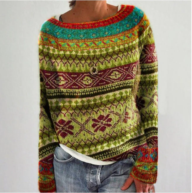 Vintage Style Ladies Sweater