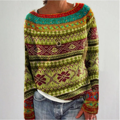 Vintage Style Ladies Sweater