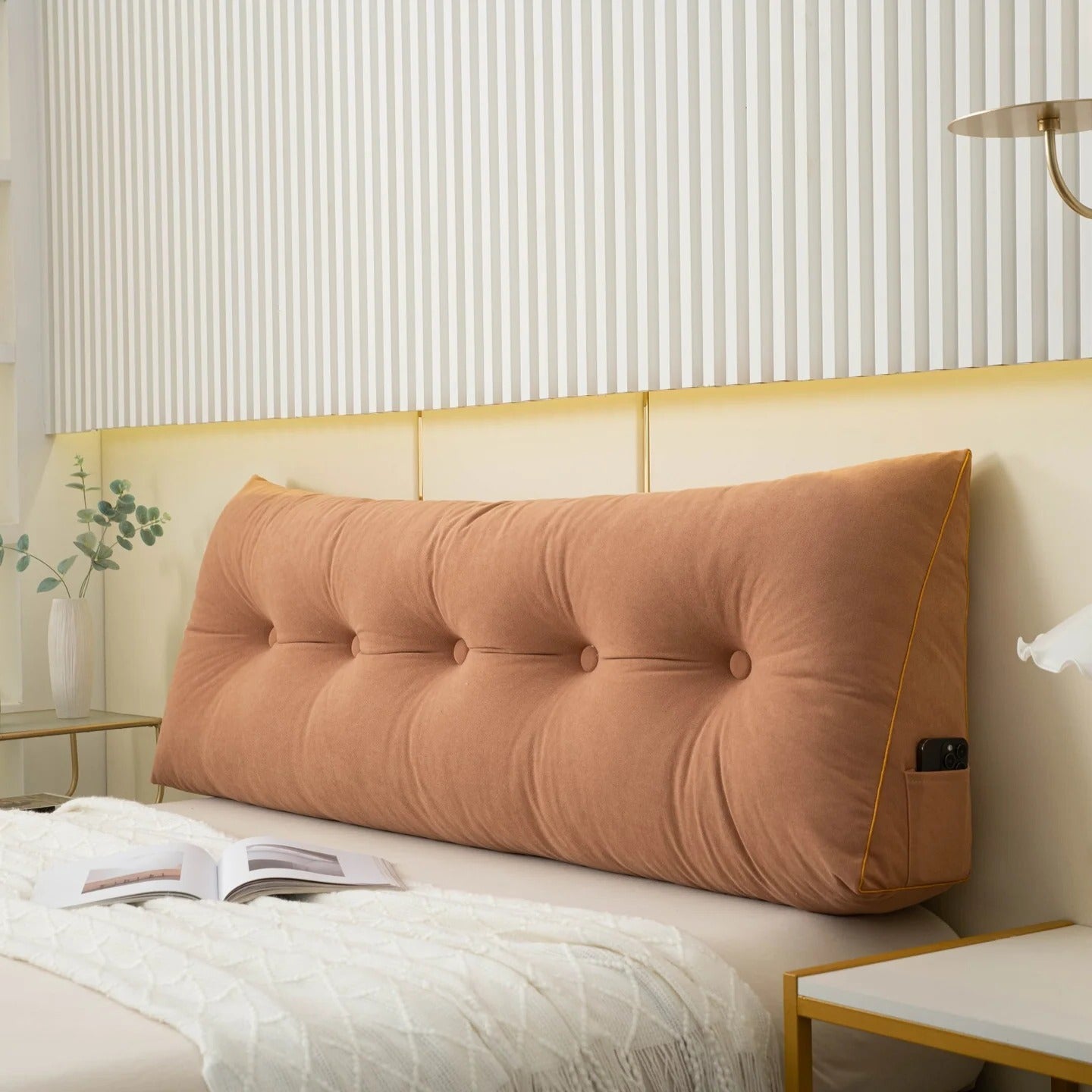 Plush High Loft Support Pillow