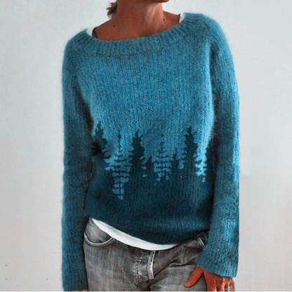 Vintage Style Ladies Sweater - Halri