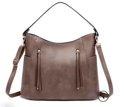 Classic Women's Distressed Leather Handbag