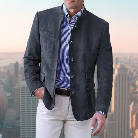 Timeless Mens Casual Button Down Jacket