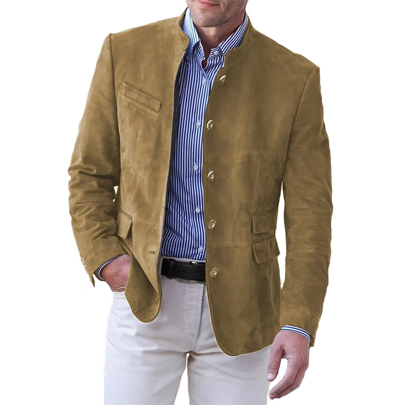 Timeless Mens Casual Button Down Jacket