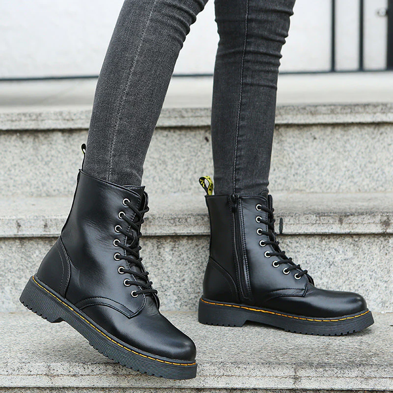 Warm Waterproof Lace Up Boots