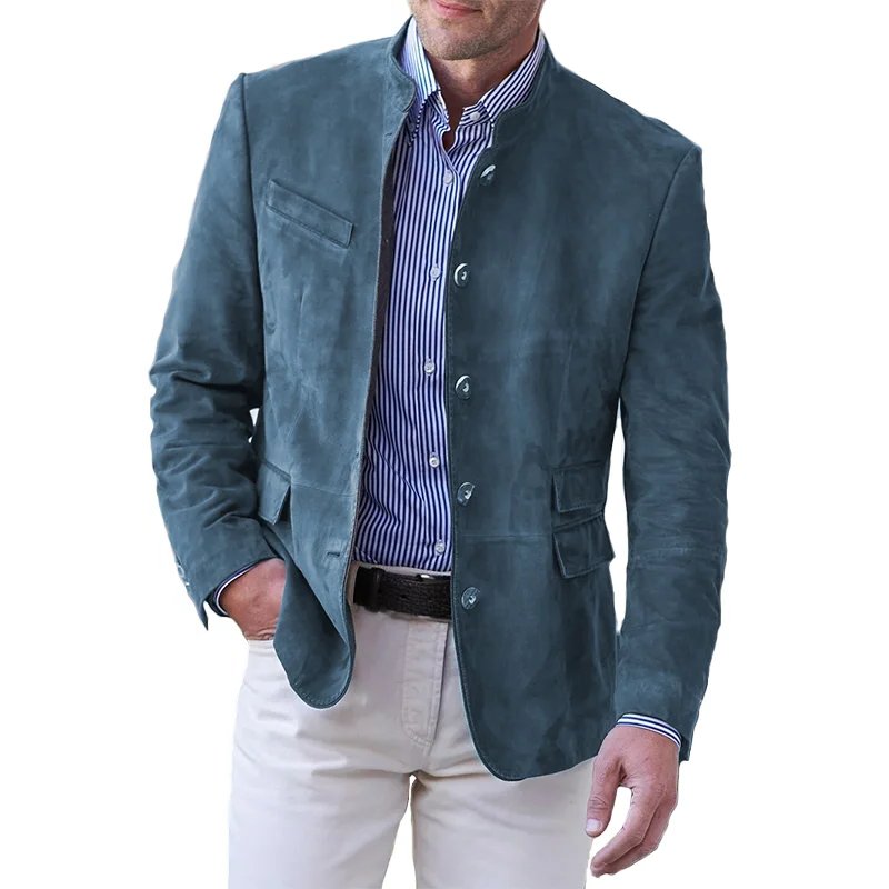 Timeless Mens Casual Button Down Jacket