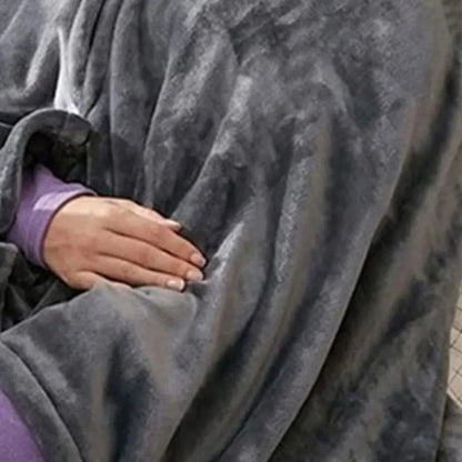 Cozy Plug In Heated Throw Blanket
