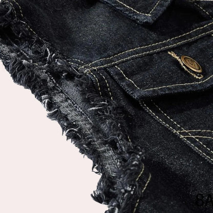 Classic Blue Jean Vest For Guys