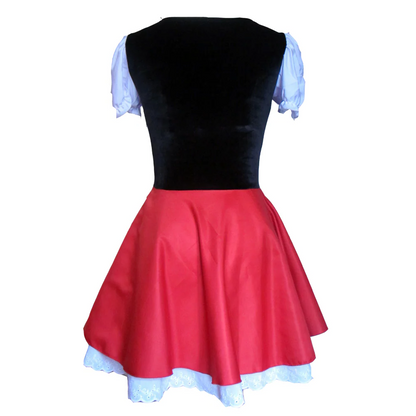 Classic Fairy Tale Hooded Dress Costume for Women