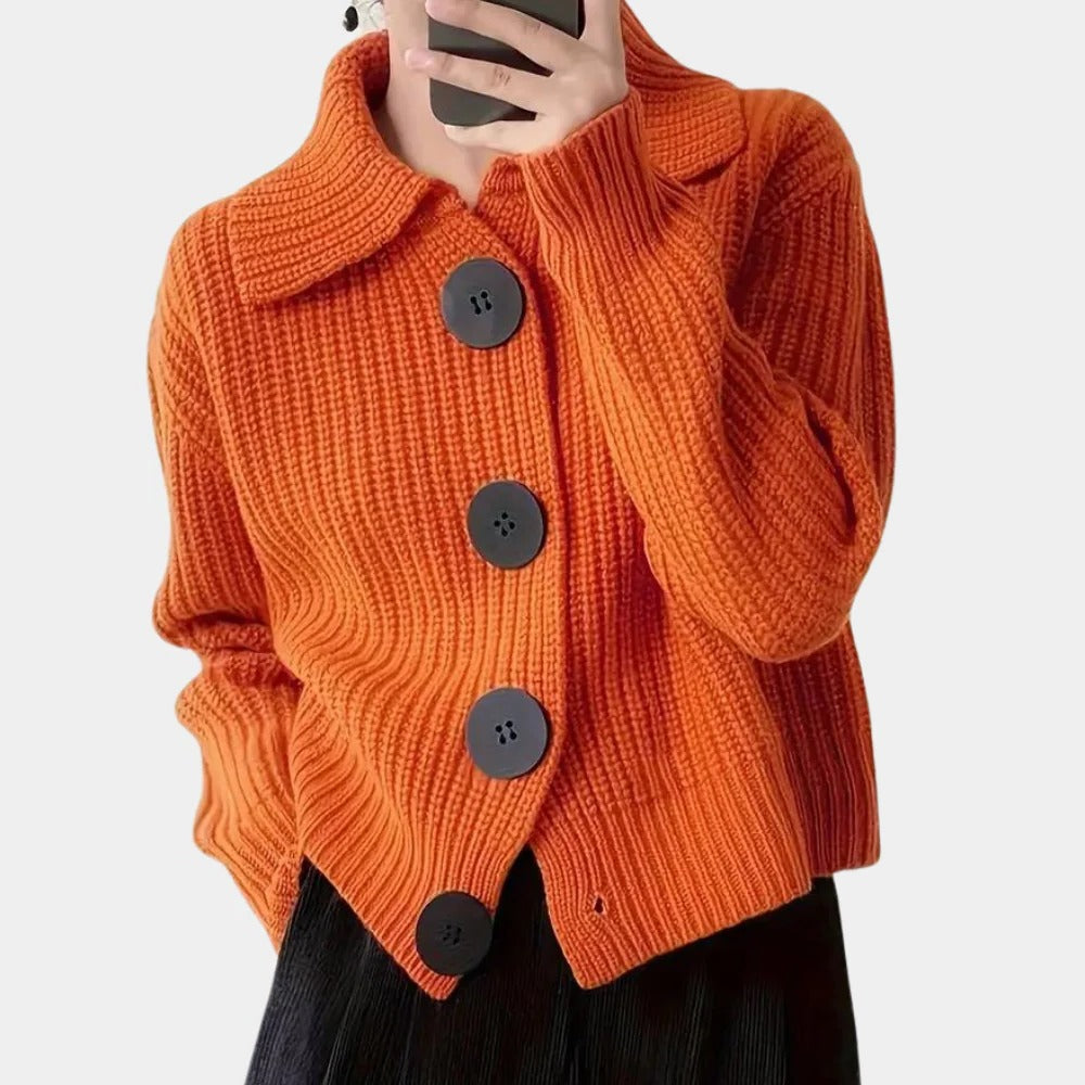 Stylish Women's Open Front Cardigan - Halri