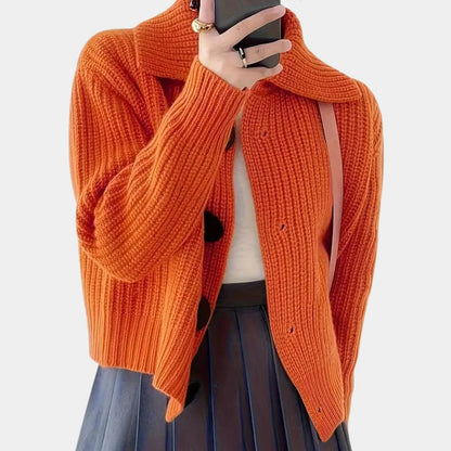 Stylish Women's Open Front Cardigan