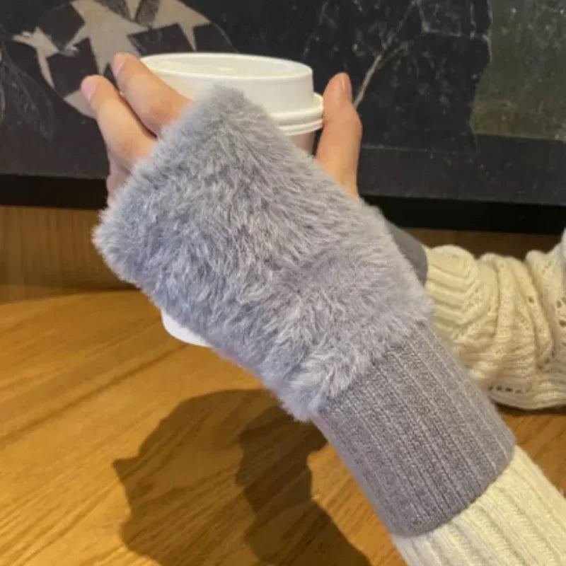 Gants en polaire unisexes confortables pour hommes et femmes
