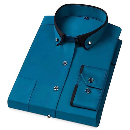Trendy Mens Long Sleeve Casual Shirts