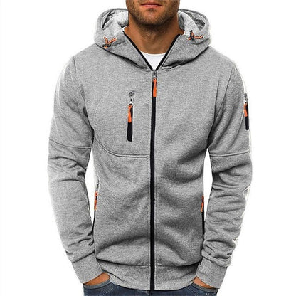 Premium Mens Fleece Hooded Sweatshirt
