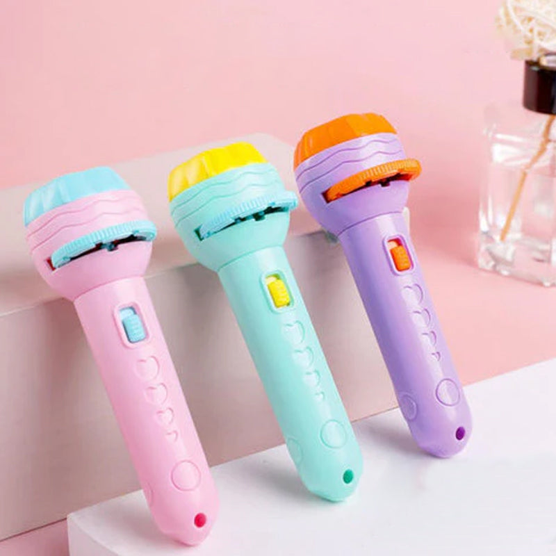 Lampe de poche projecteur veilleuse amusante pour enfants 