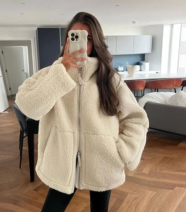 Soft Women's Wool Coat - Halri