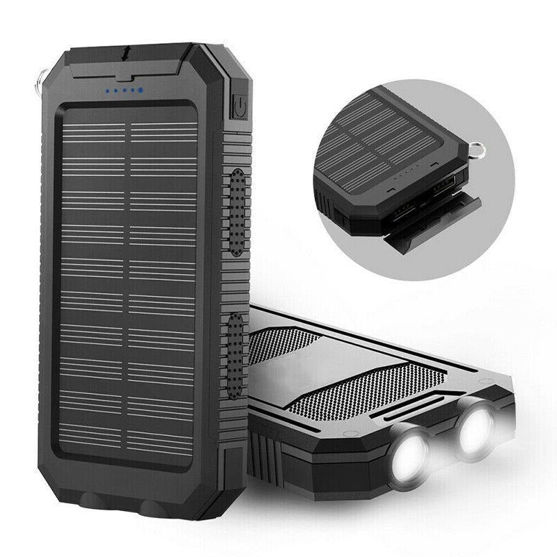 High Capacity Solar Portable Power Bank Waterproof Charger - Halri