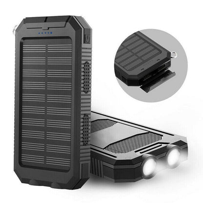 High Capacity Solar Portable Power Bank Waterproof Charger - Halri