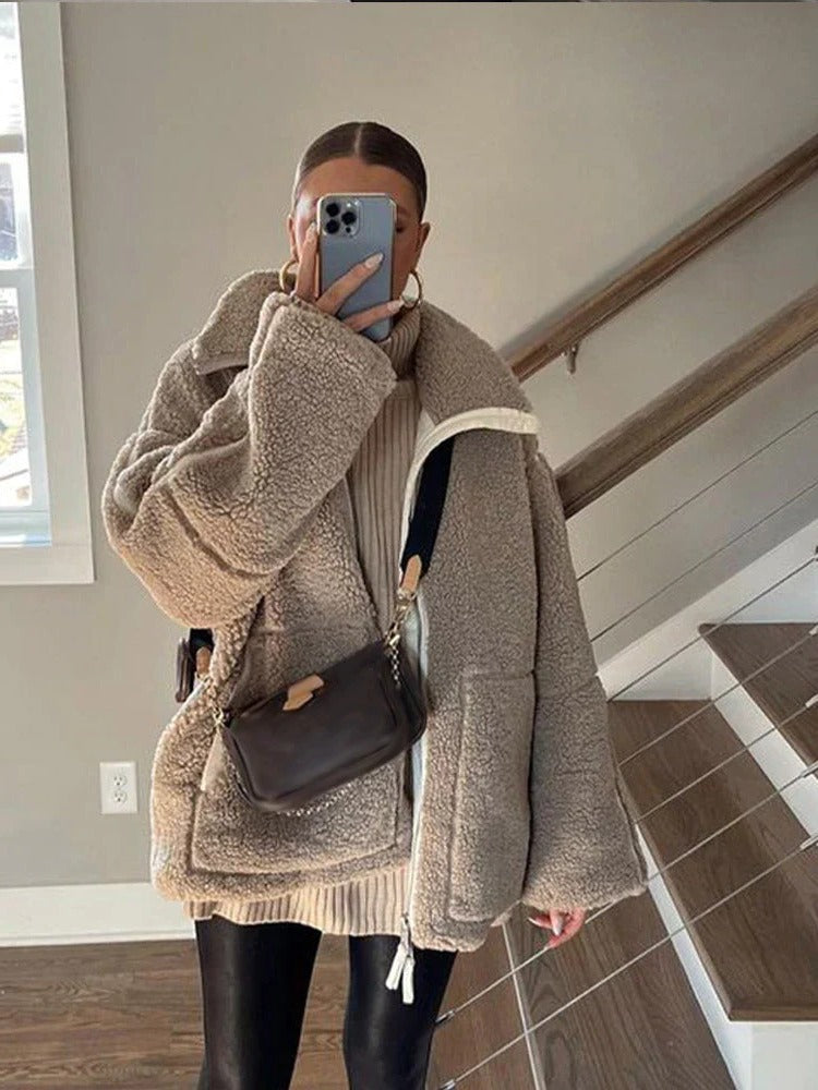 Soft Women's Wool Coat