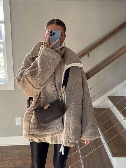 Soft Women's Wool Coat