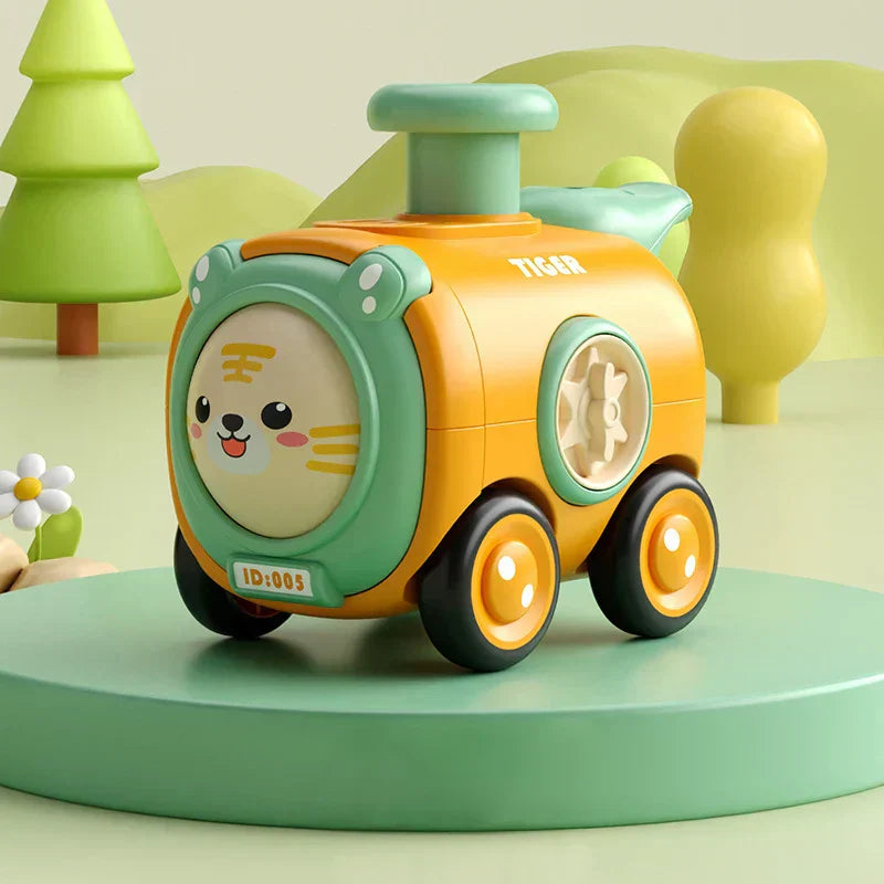 Train des animaux amusant