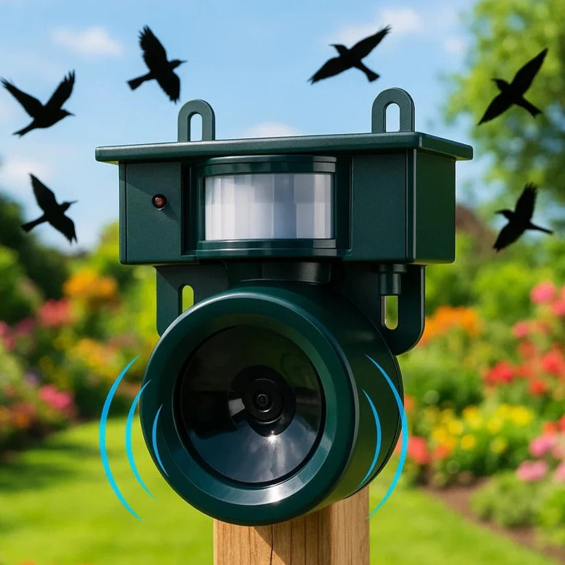 Automatic Bird Repellent Device with Loud Sound - Halri