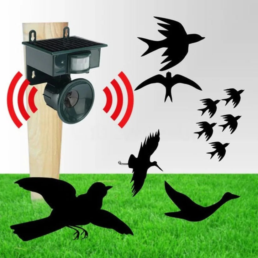 Automatic Bird Repellent Device with Loud Sound