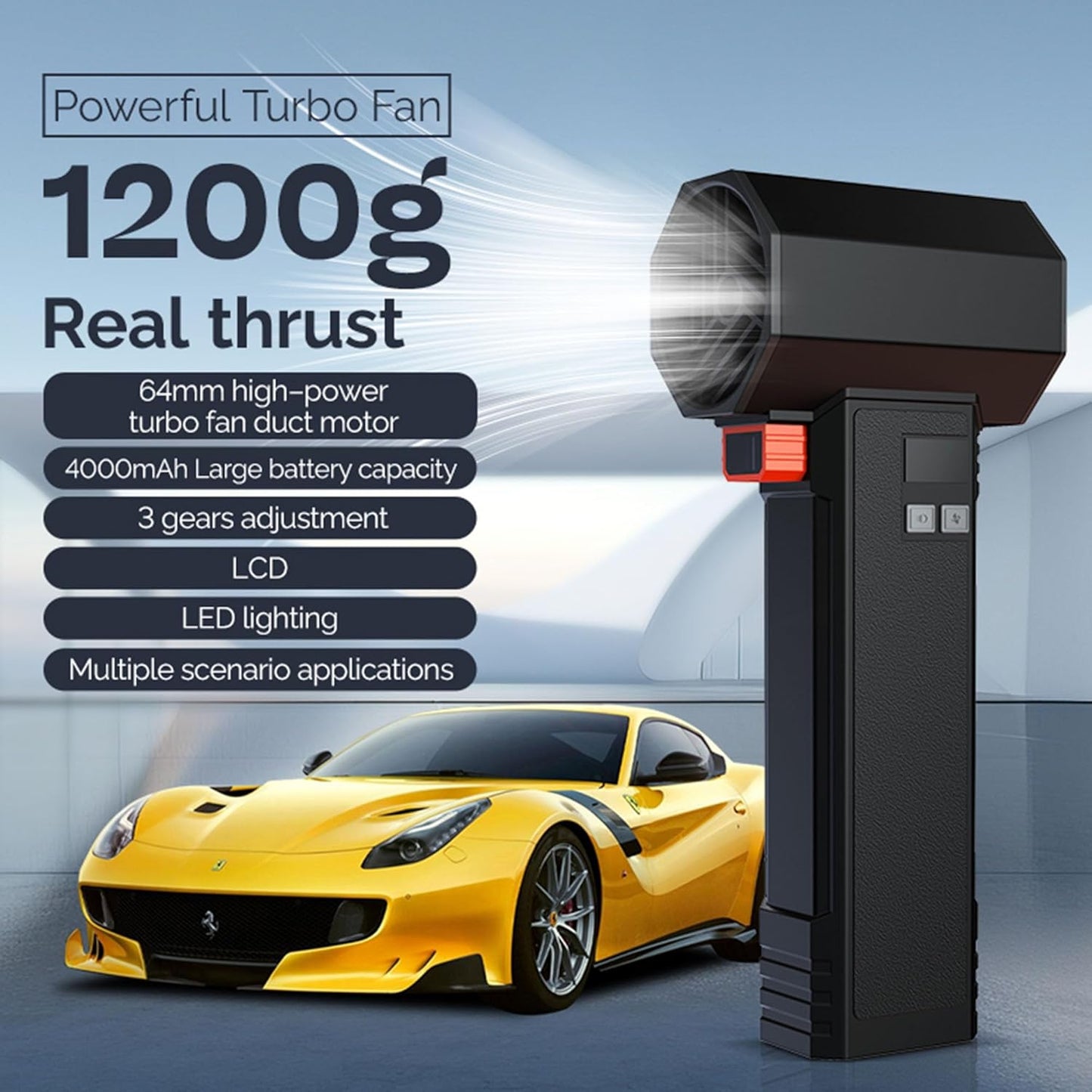 Powerful Portable Leaf Blower
